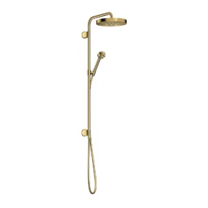 AXOR One Showerpipe 280 1jet for concealed installation - Polished Gold-Optic