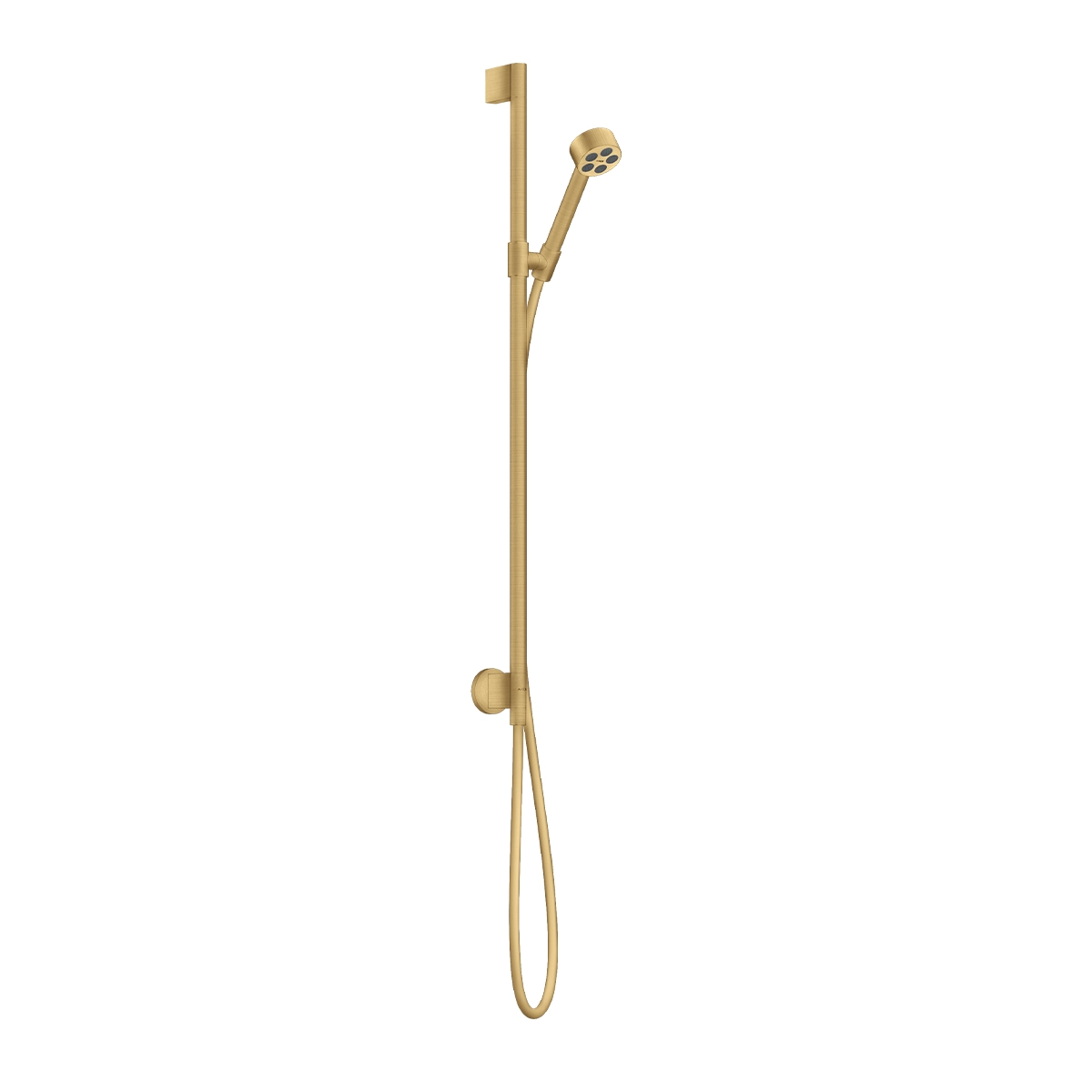 AXOR One Shower set 75 1jet EcoSmart with wall connection - Brushed Gold-Optic