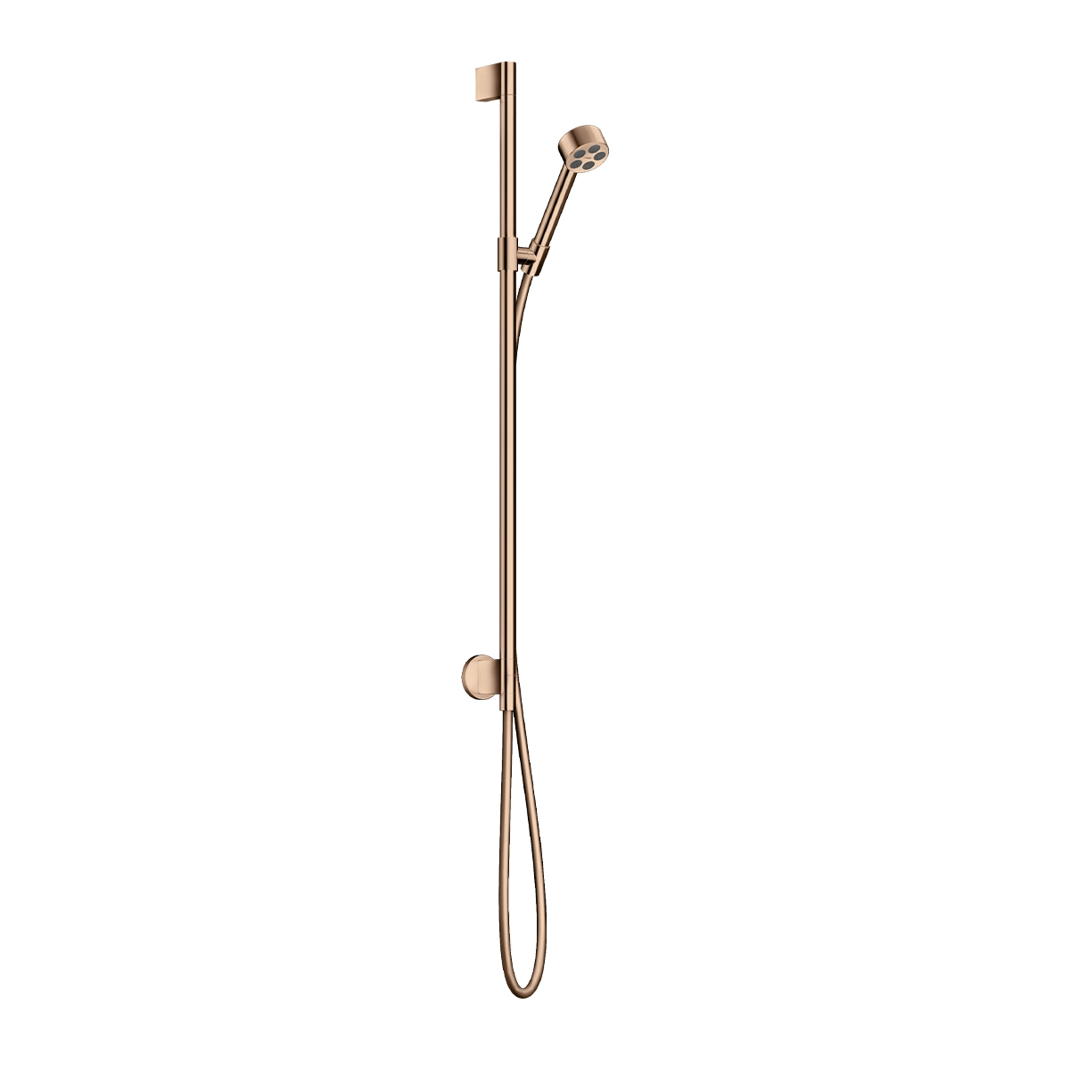 AXOR One Shower set 75 1jet EcoSmart with wall connection - Polished Redgold