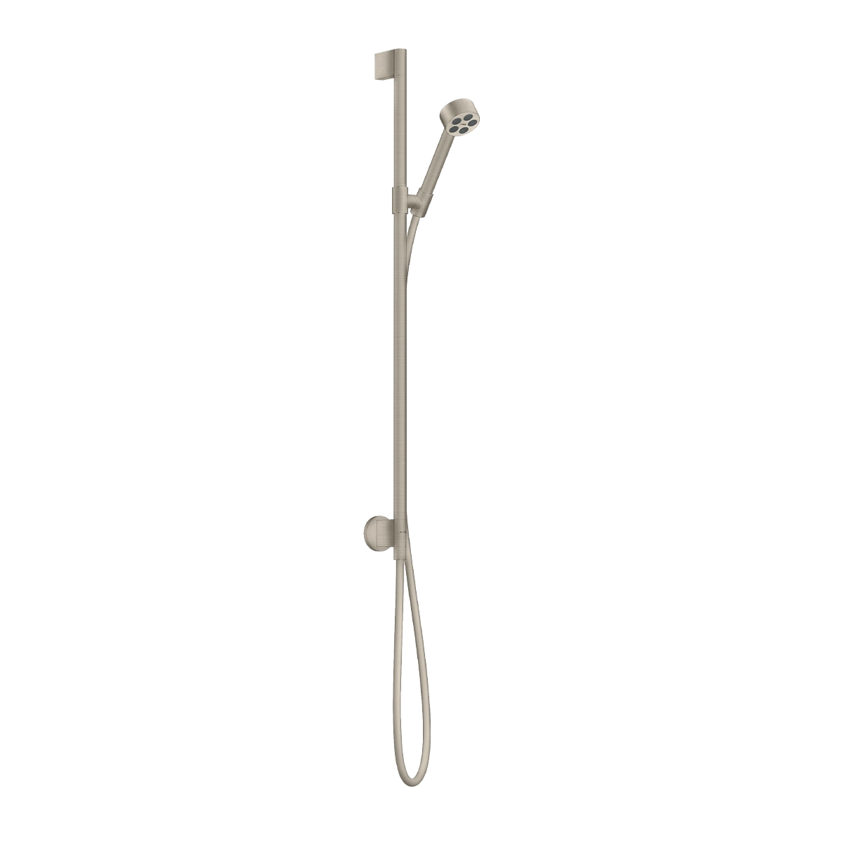 AXOR One Shower set 75 1jet EcoSmart with wall connection - Brushed Nickel