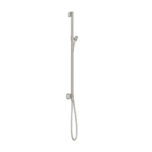 AXOR One Shower rail 0,90 m with wall connection and shower hose 1.60 m - Stainless Steel Optic
