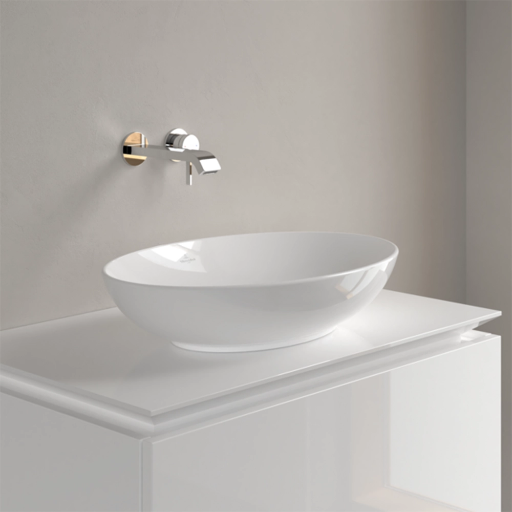 Villeroy & Boch Loop & Friends Oval Countertop Basin 560x380mm with overflow