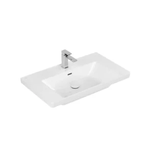 Villeroy & Boch Subway 3.0 Vanity washbasin, 800 x 470 x 165 mm, with overflow, White Alpin