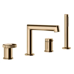 Gessi Anello 4 Hole Bath Shower Mixer