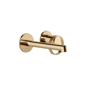 Gessi Anello Wall Mounted Basin Mixer, Short Spout