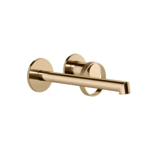 Gessi Anello Wall Mounted Basin Mixer, Long Spout
