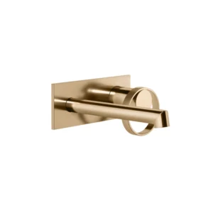 Gessi Anello Wall Mounted Basin Mixer, Short Spout