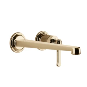 Gessi Venti20 Wall Mounted Basin Mixer Tap Long Spout No Waste