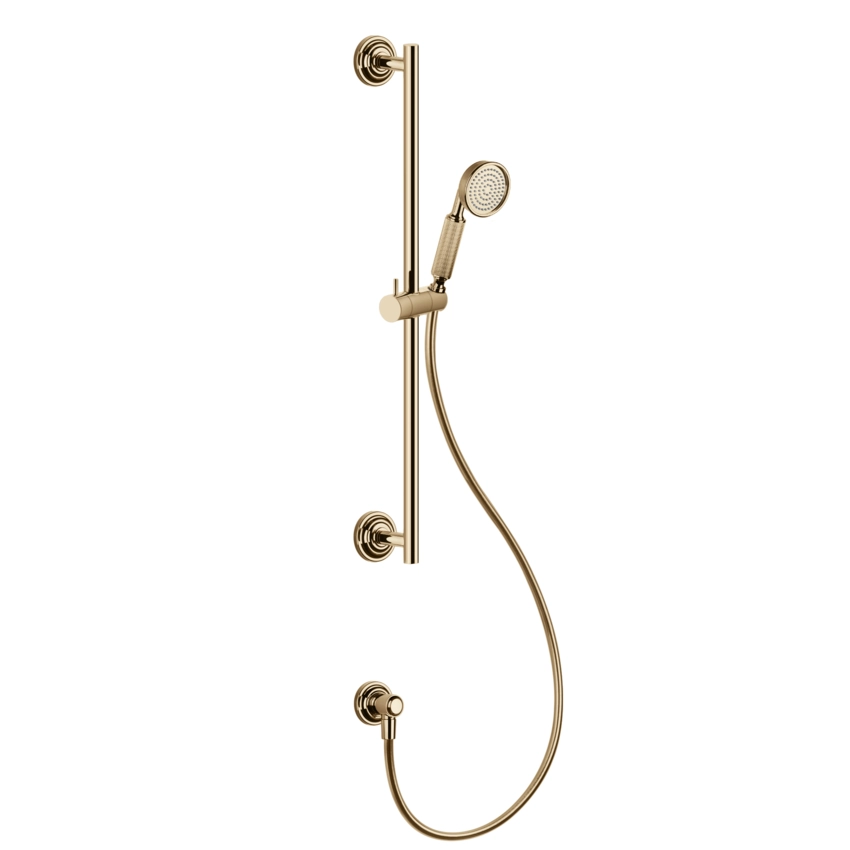 Gessi Venti20 Slide Rail With Hand Shower, Hose & Outlet