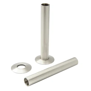 IVX Essential  15mm Tube 180mm Length Satin Nickel Inc Wallplate Ring