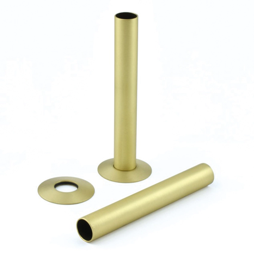 IVX Essential Pipe set 15mm x 130mm Brushed Brass
