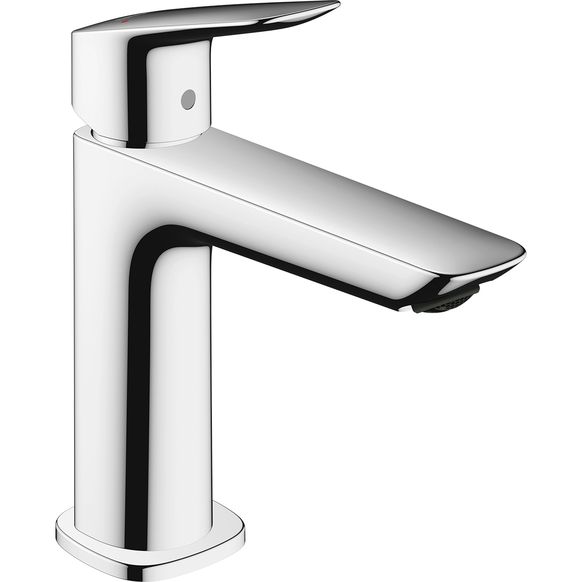 Logis Single lever basin mixer 110 Fine with push open waste set Chrome