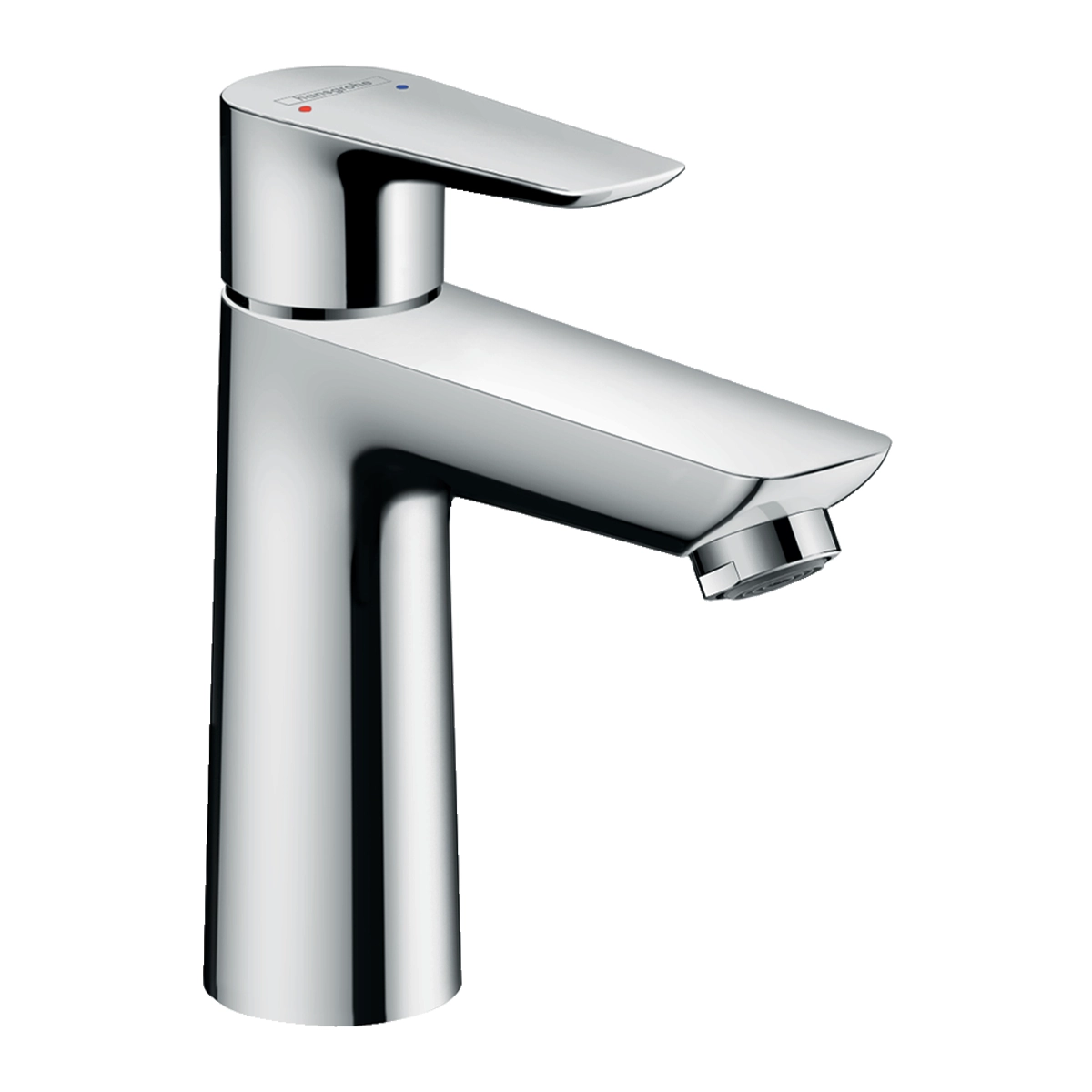 Talis E Single lever basin mixer 110 with push open waste Chrome