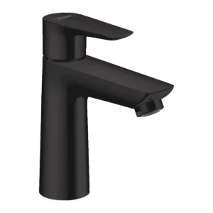 Talis E Single lever basin mixer 110 without waste  Matt Black