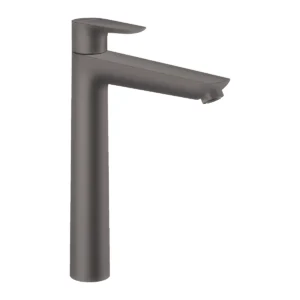 Talis E Single lever basin mixer 240 with pop up waste  Brushed Black Chrome
