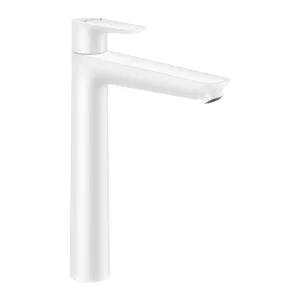 Talis E Single lever basin mixer 240 with pop up waste  Matt White