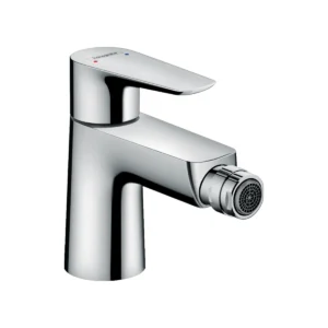 Talis E Single lever bidet mixer with pop up waste  Chrome
