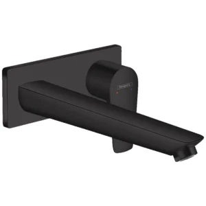 Talis E Single lever basin mixer for concealed installation with spout 22.5 cm  Matt Black