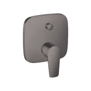 Talis E Single lever manual bath mixer for concealed installation  Brushed Black Chrome