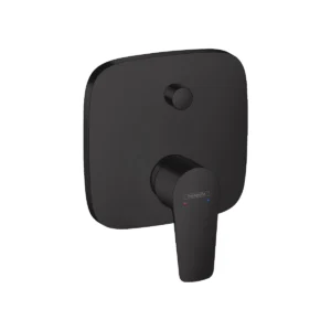 Talis E Single lever manual bath mixer for concealed installation  Matt Black