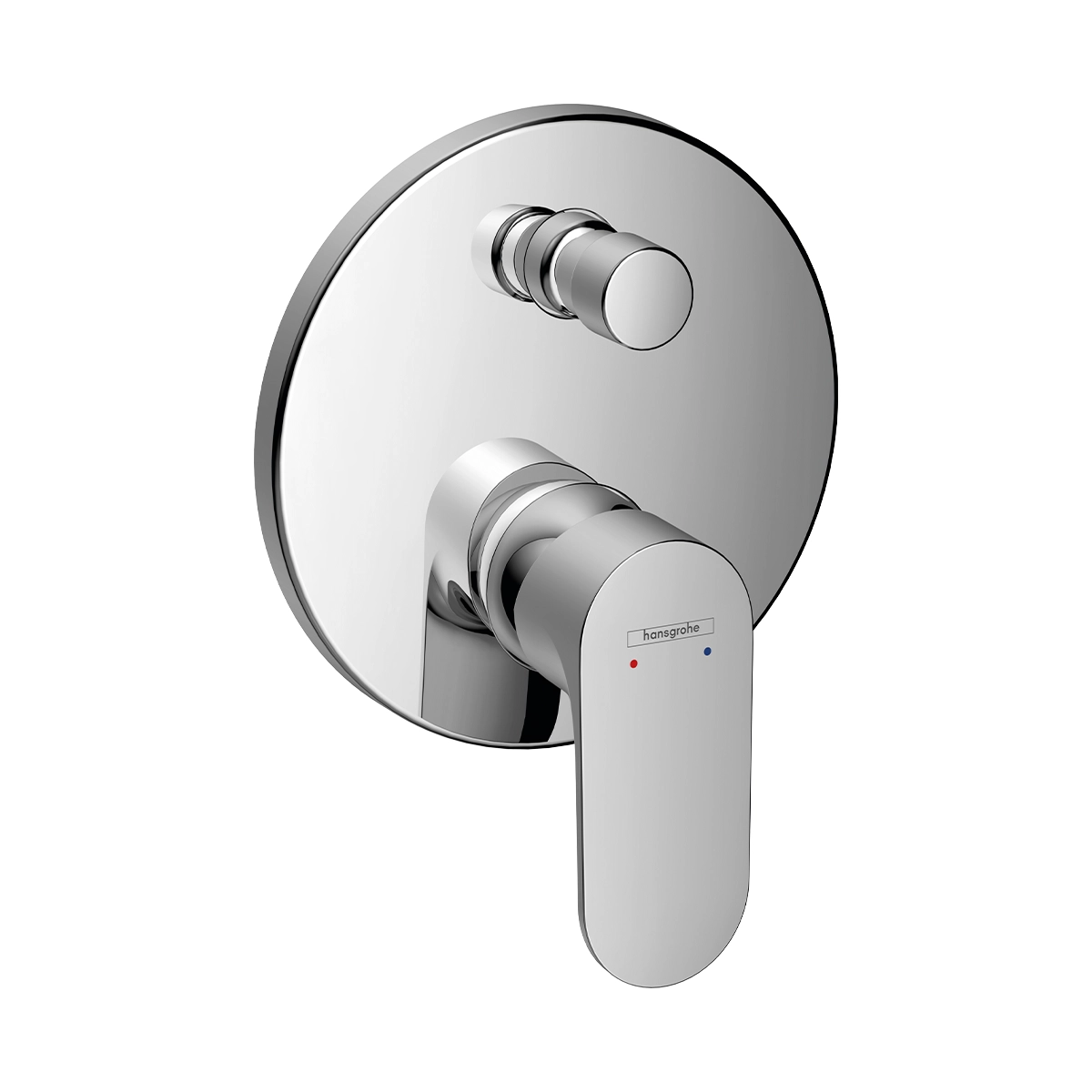 Rebris S Single lever bath mixer for concealed installation with integrated security combination according to EN1717 for iBox universal Chrome