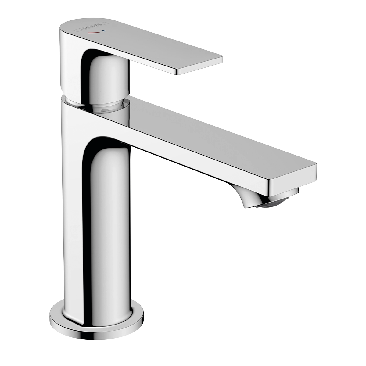 Rebris E Single lever basin mixer 110 CoolStart with pop up waste set Chrome