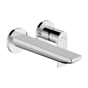 Rebris E Single lever basin mixer for concealed installation wall mounted with spout 20 cm  Chrome
