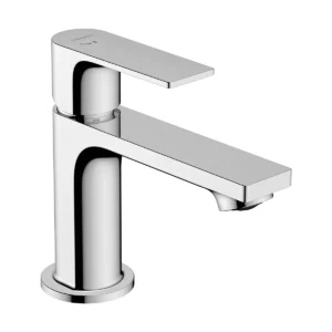 Rebris E Single lever basin mixer 80 CoolStart EcoSmart+ with pop up waste set  Chrome