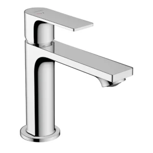 Rebris E Single lever basin mixer 110 CoolStart EcoSmart+ with pop up waste set  Chrome