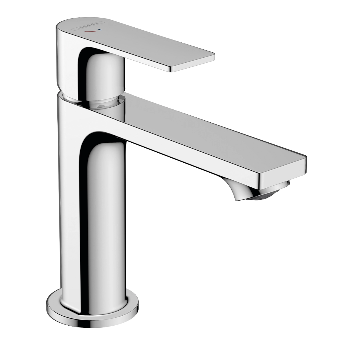 Rebris E Single lever basin mixer 110 CoolStart EcoSmart+ with pop up waste set Chrome