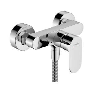 Rebris S Single lever shower mixer for exposed installation  Chrome
