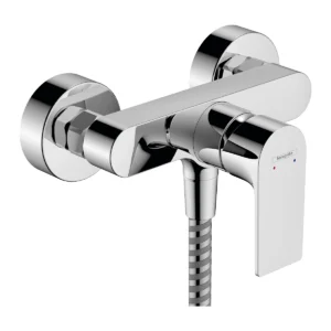 Rebris E Single lever shower mixer for exposed installation  Chrome