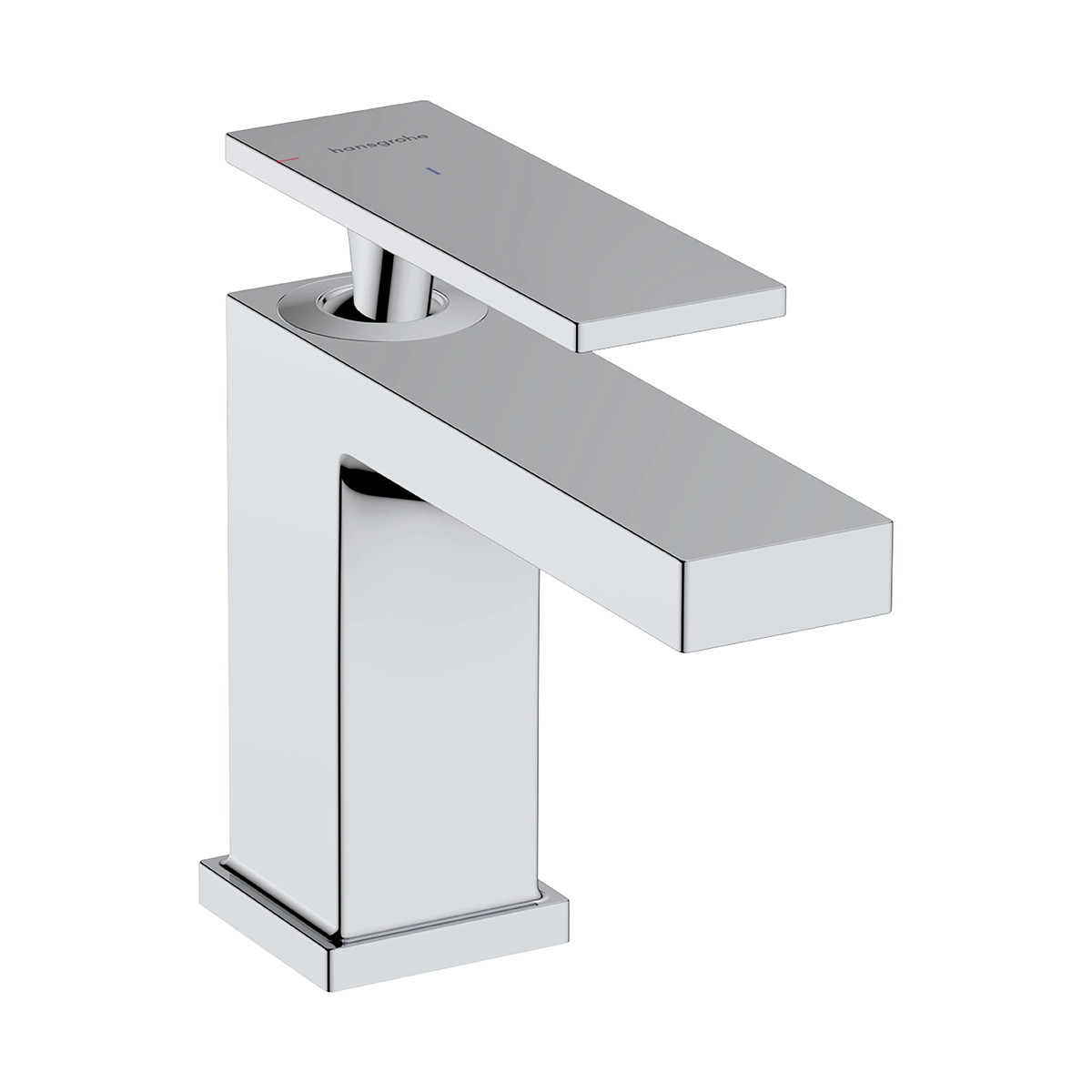 Tecturis E Single lever basin mixer 80 CoolStart EcoSmart+ with pop up waste set Chrome