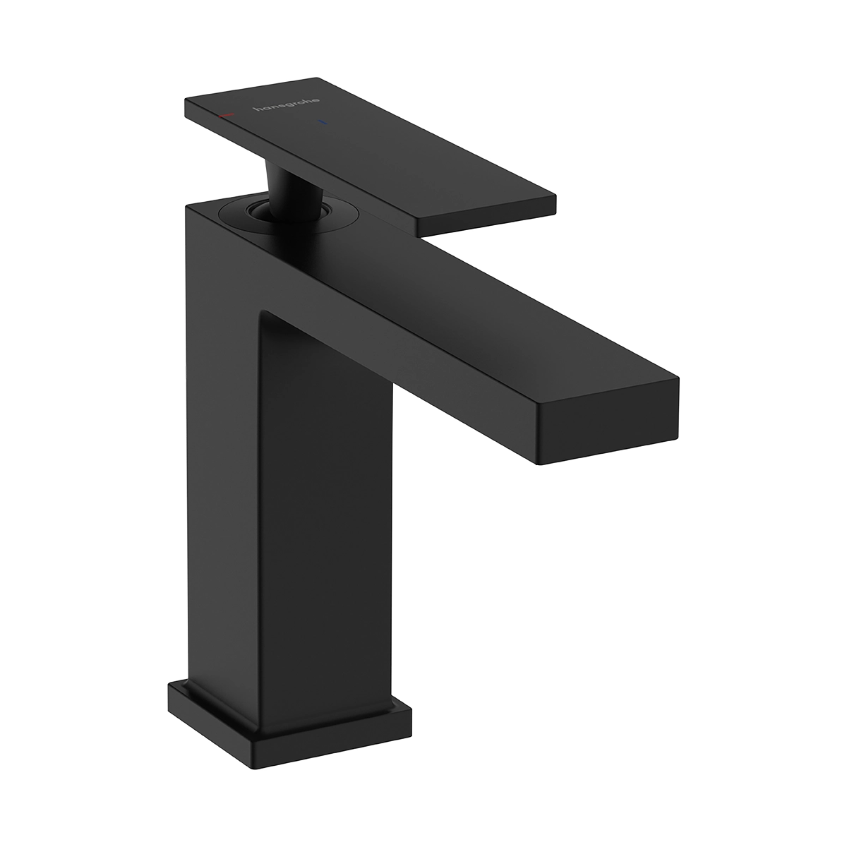 Tecturis E Single lever basin mixer 110 CoolStart EcoSmart+ without waste set Matt Black