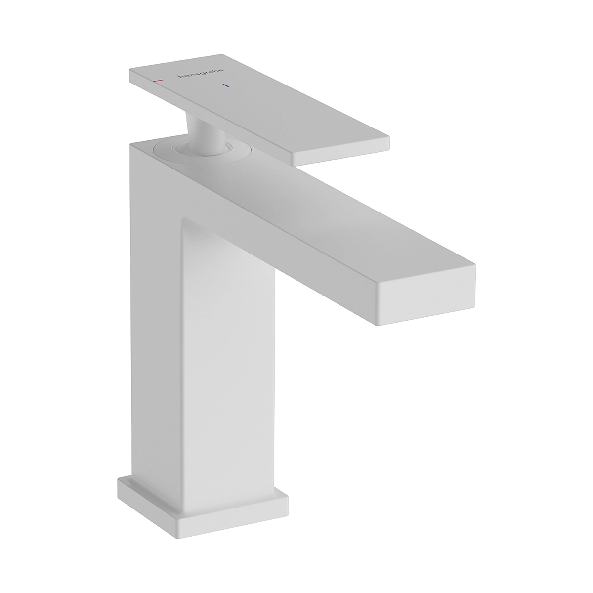 Tecturis E Single lever basin mixer 110 CoolStart EcoSmart+ without waste set Matt White