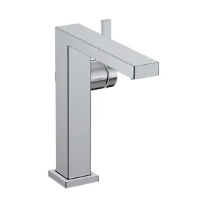 Tecturis E Single lever basin mixer 150 Fine CoolStart EcoSmart+ with push open waste set  Chrome