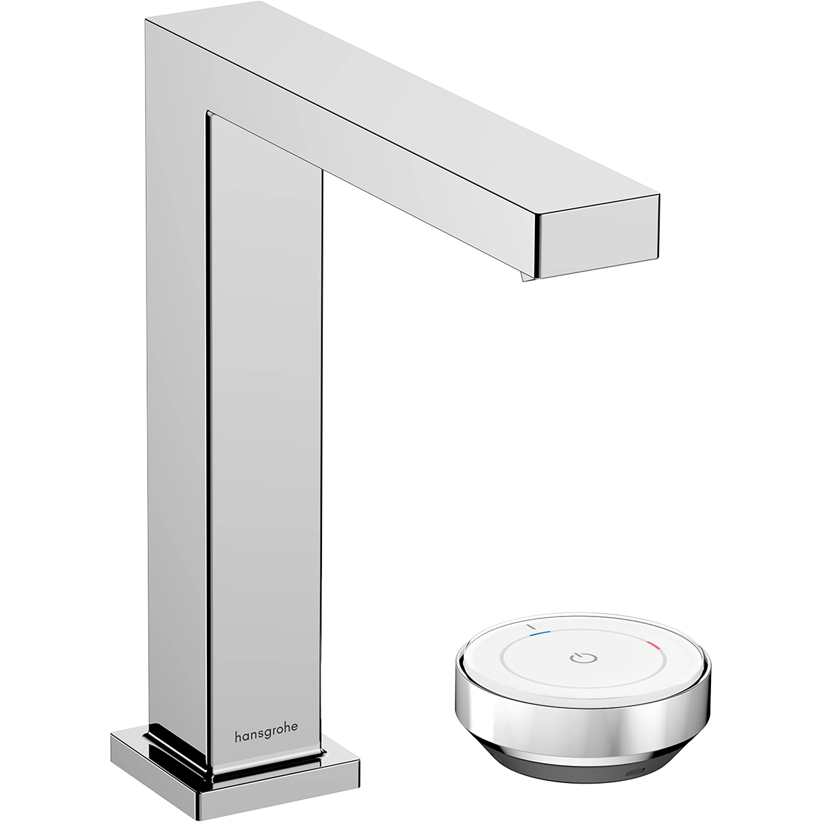 Tecturis E 2 hole basin mixer 150 CoolStart EcoSmart+ with waste set Chrome