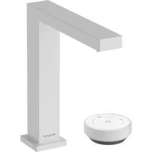 Tecturis E 2 hole basin mixer 150 CoolStart EcoSmart+ with waste set  Matt White