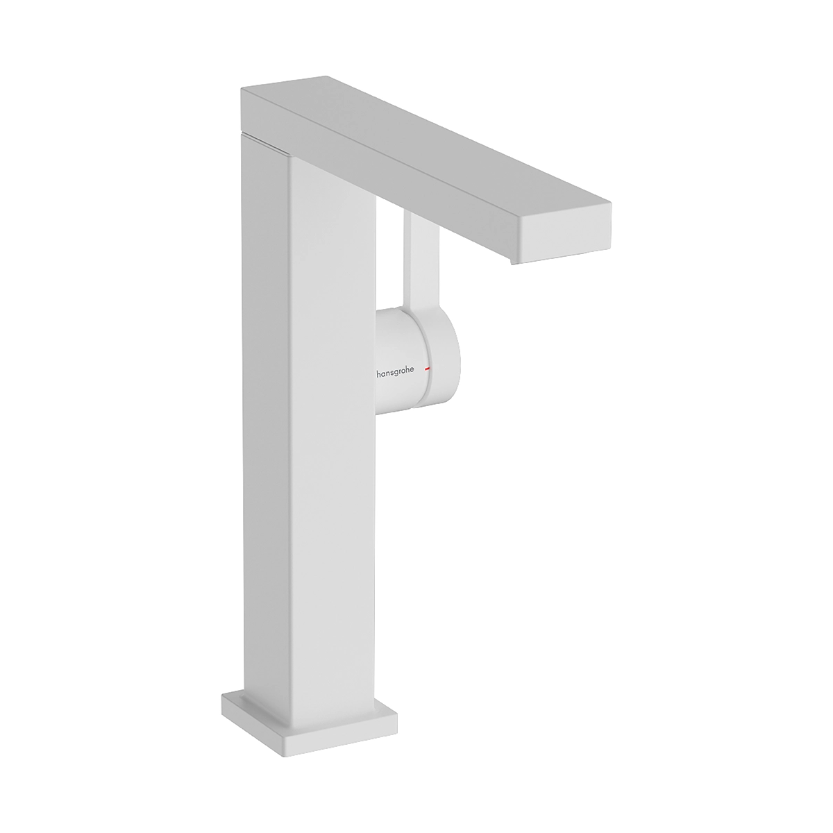 Tecturis E Single lever basin mixer 210 Fine CoolStart EcoSmart+ with swivel spout and push open waste set Matt White