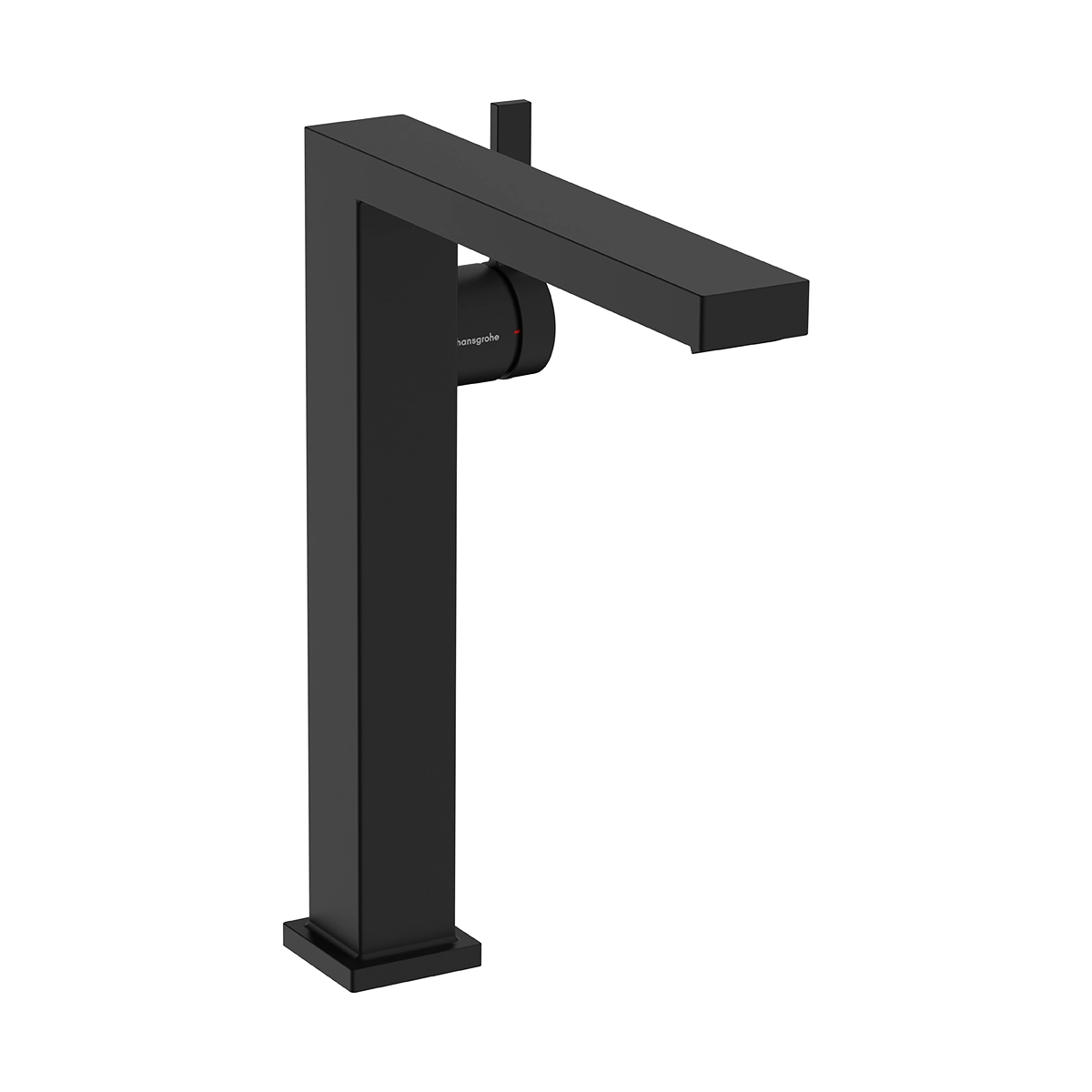 Tecturis E Single lever basin mixer 240 Fine CoolStart EcoSmart+ for wash bowls with push open waste set Matt Black