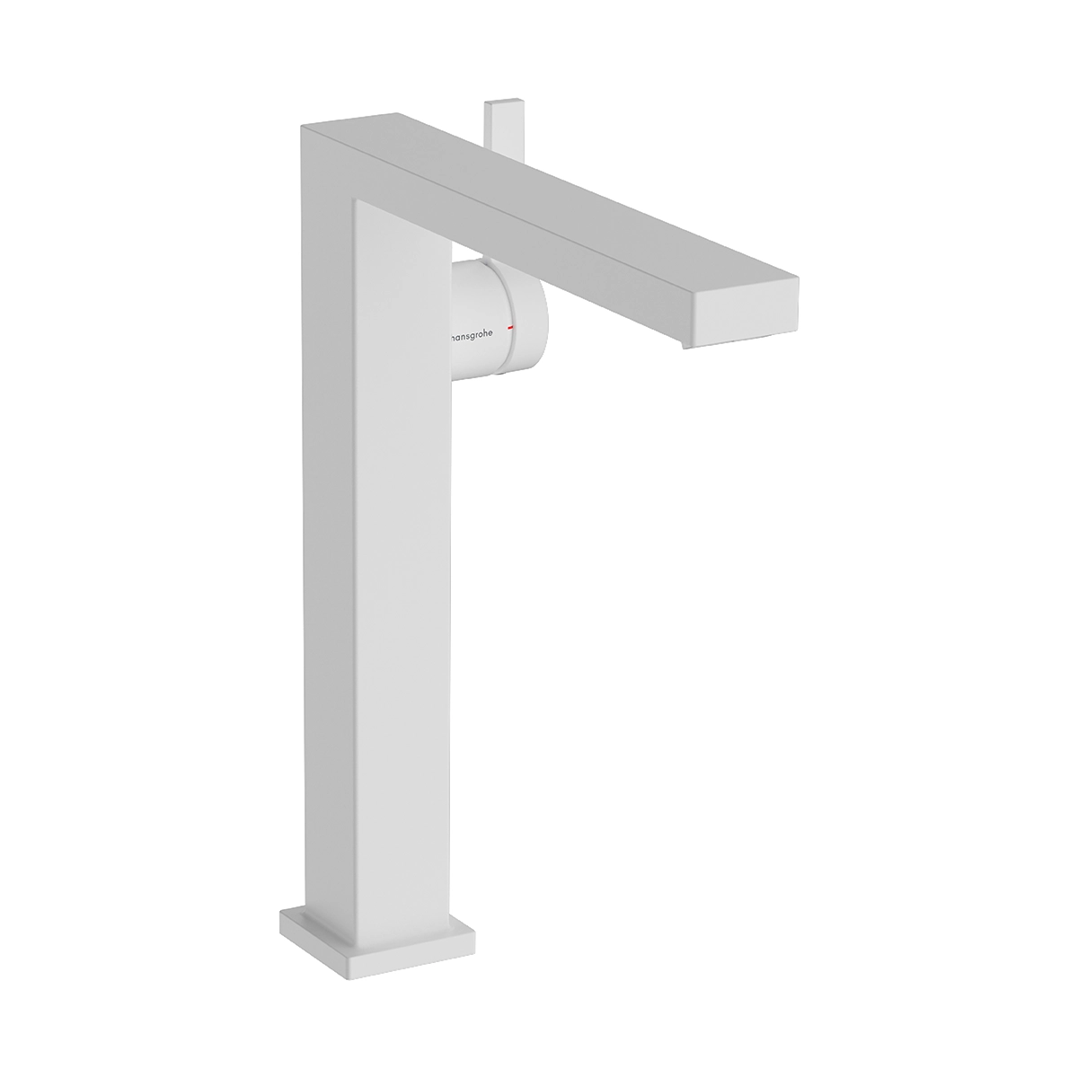 Tecturis E Single lever basin mixer 240 Fine CoolStart EcoSmart+ for wash bowls with push open waste set Matt White