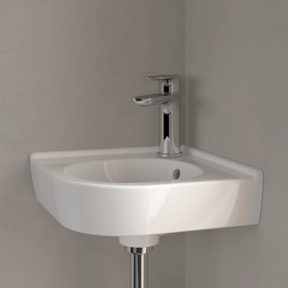 Villeroy & Boch O.novo Corner handwashbasin, 400mm - Image 4