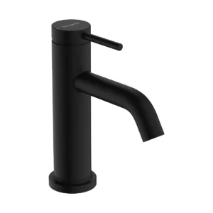 Tecturis S Single lever basin mixer 80 CoolStart EcoSmart+ without waste set  Matt Black