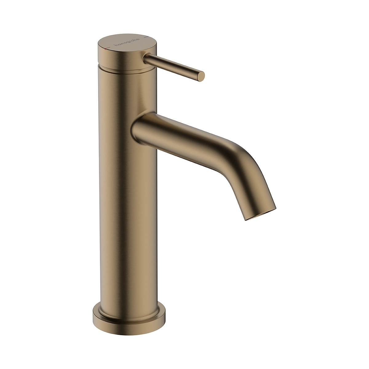 Tecturis S Single lever basin mixer 110 EcoSmart+ without waste set Brushed Bronze