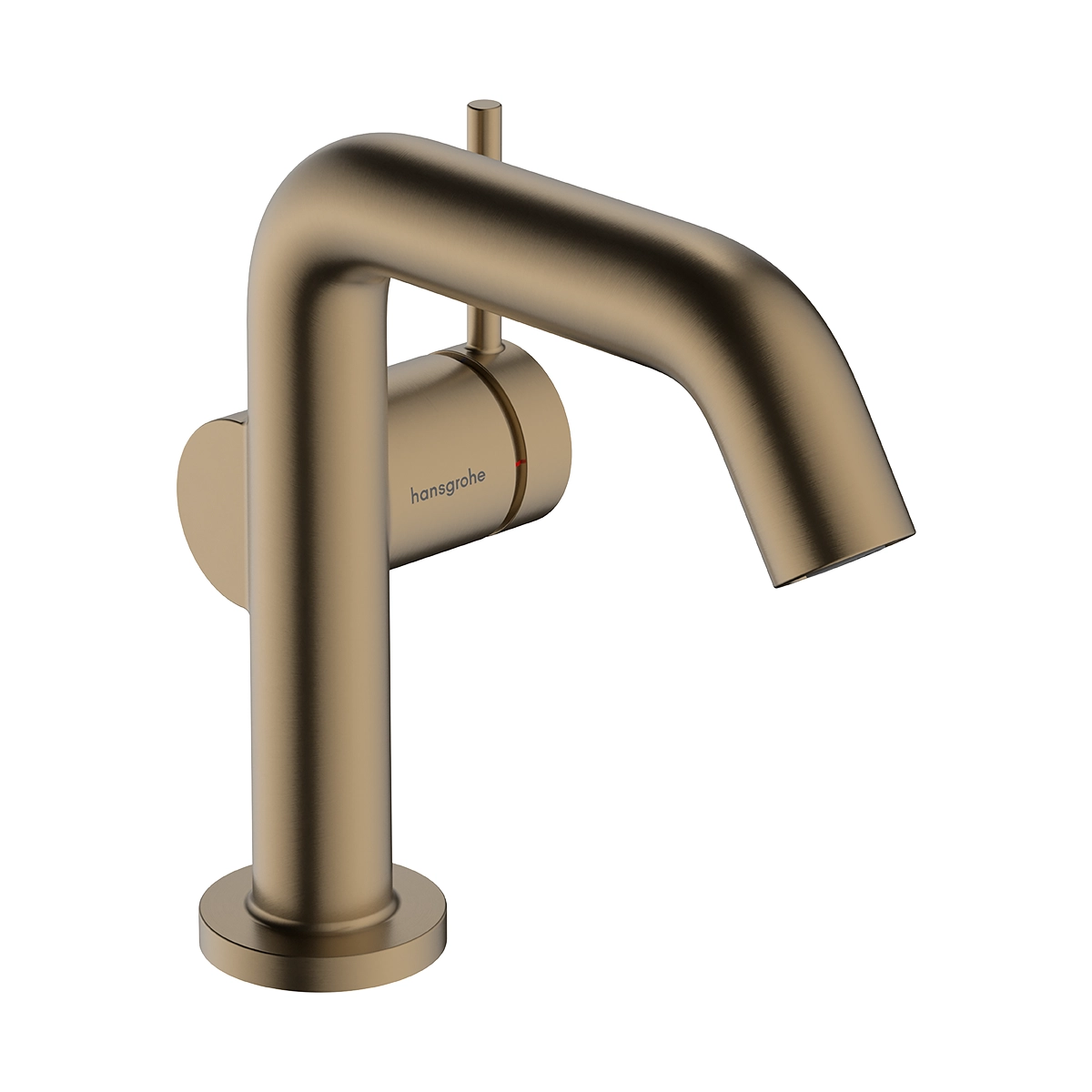 Tecturis S Single lever basin mixer 110 Fine CoolStart EcoSmart+ with push open waste set Brushed Bronze