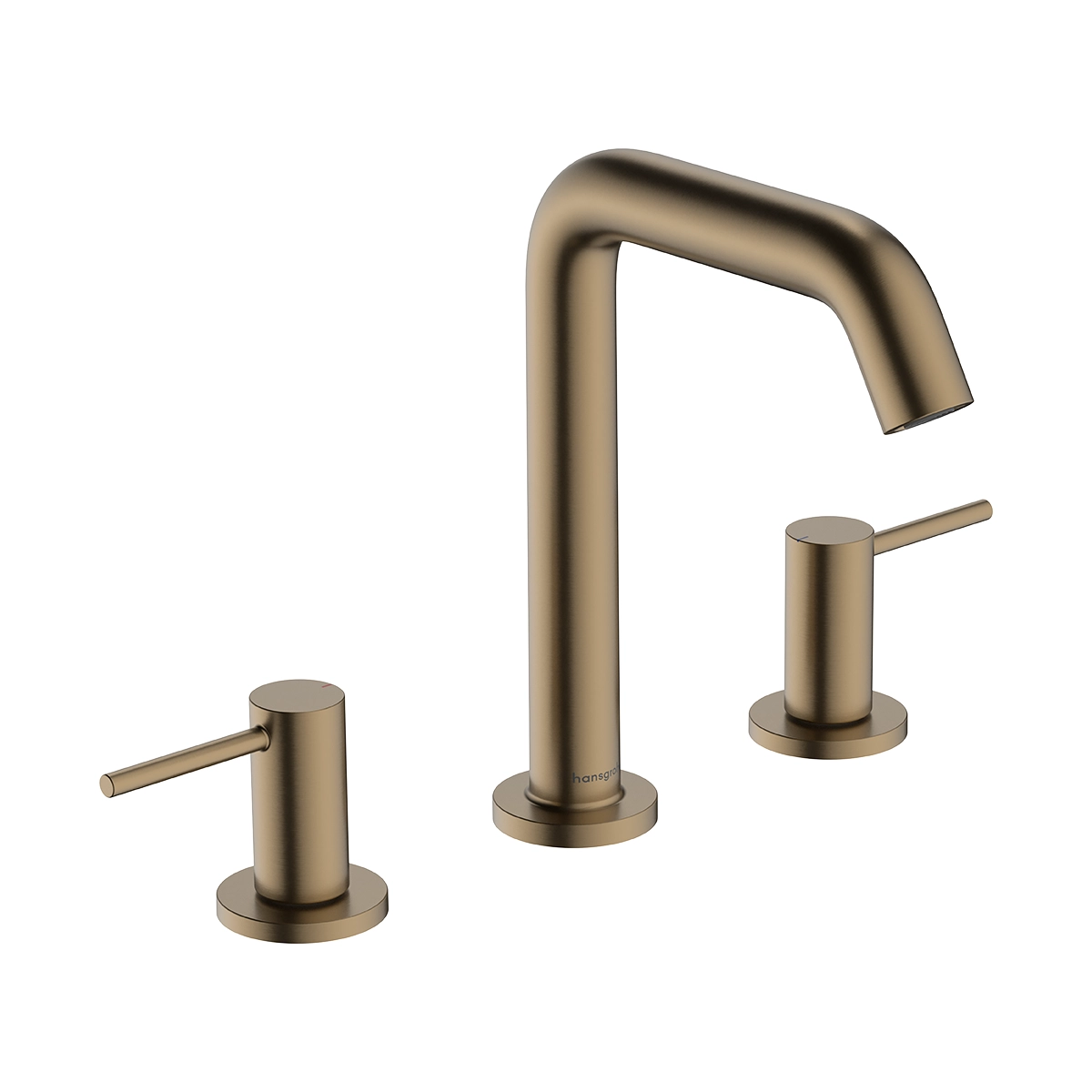 Tecturis S Single lever basin mixer 150 Fine CoolStart EcoSmart+ with push open waste set Brushed Bronze