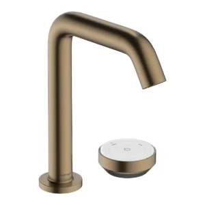 Tecturis S 2 hole basin mixer 150 CoolStart EcoSmart+ with waste set  Brushed Bronze