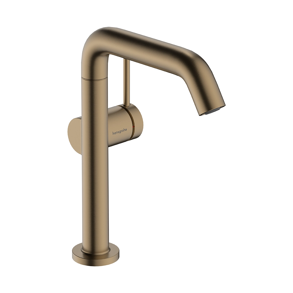 Tecturis S Single lever basin mixer 210 Fine CoolStart EcoSmart+ with swivel spout and push open waste set Brushed Bronze