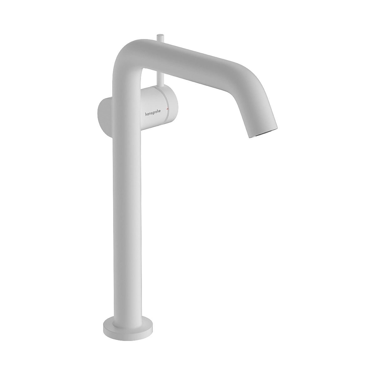 Tecturis S Single lever basin mixer 240 Fine CoolStart EcoSmart+ for wash bowls without waste set Matt White