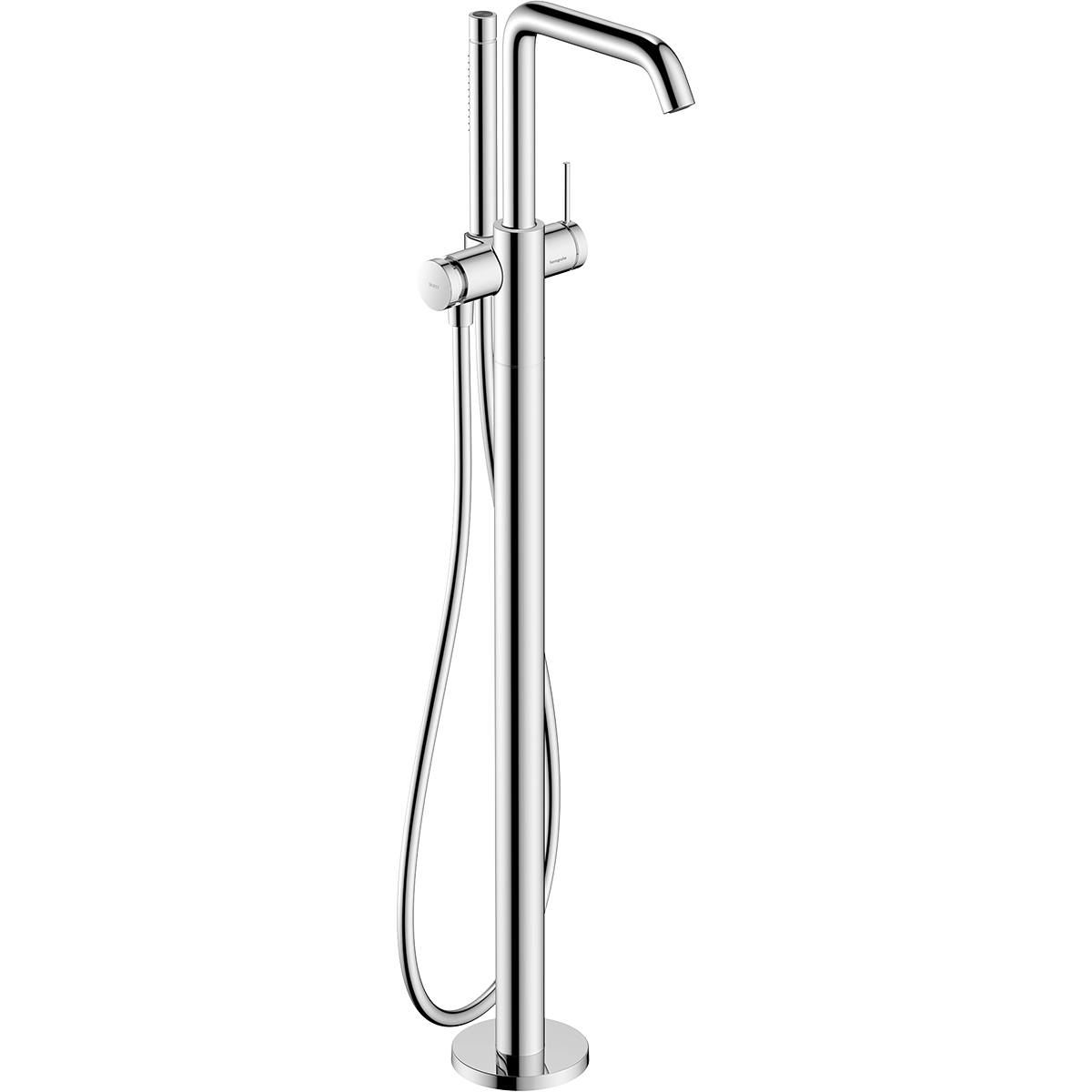 Tecturis S Single lever bath mixer floor standing Chrome